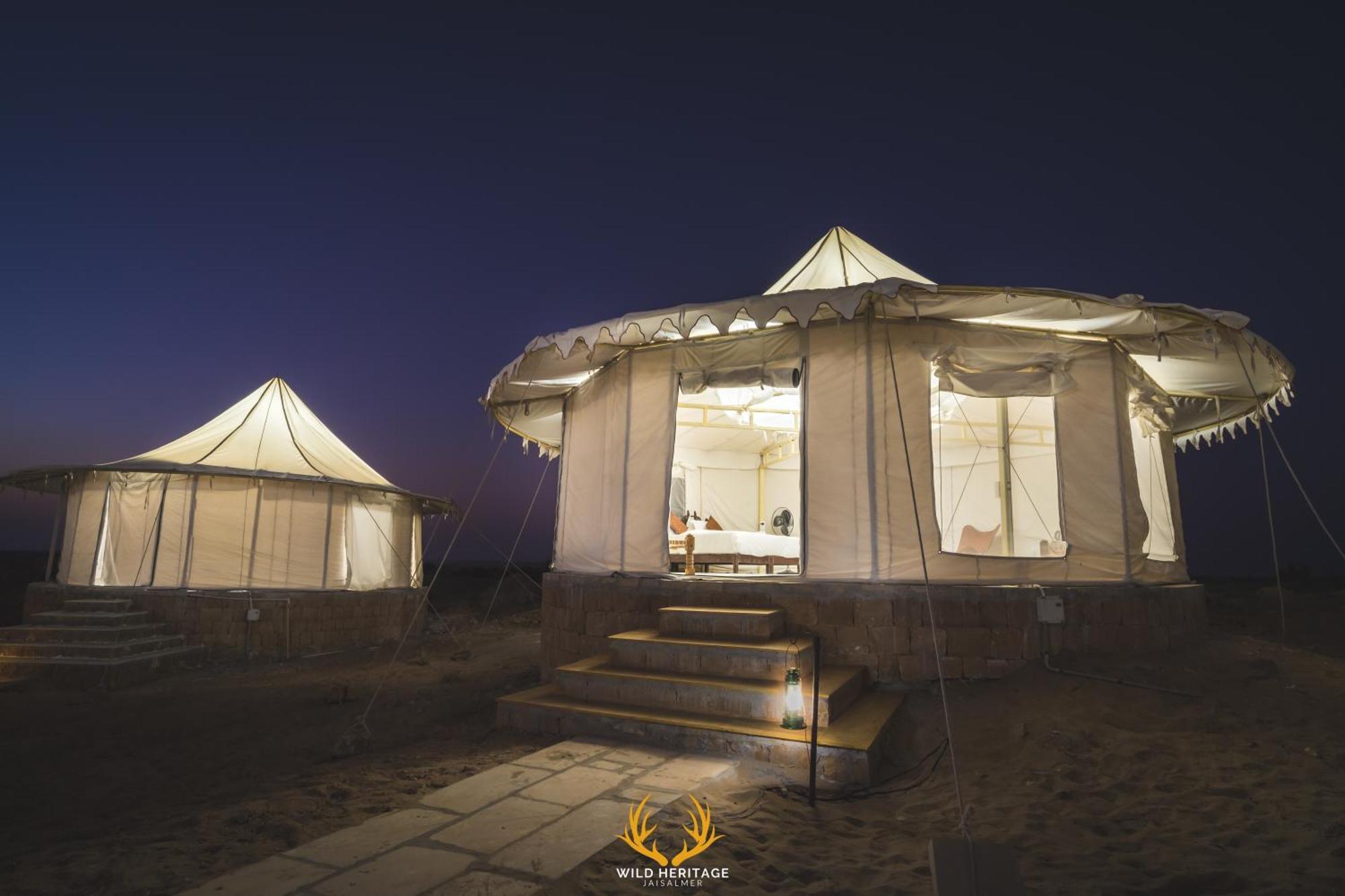 Hotel Wild Heritage Desert Camp Jaisalmer Exterior foto